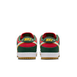 Nike SB Dunk Low Pro Premium Fir/White-University Gold-Fire Red