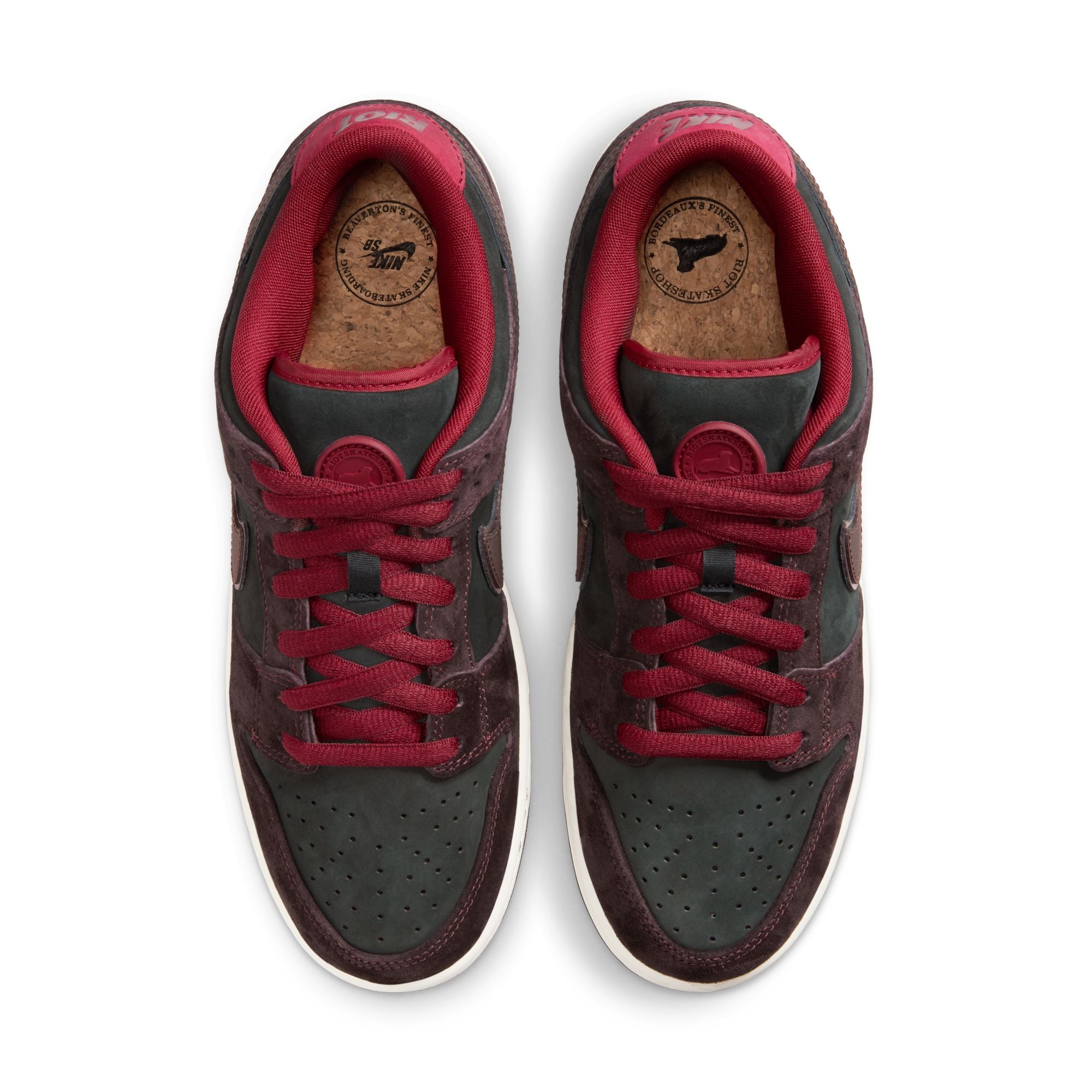 Nike SB Dunk Low Pro Quickstrike - MAHOGANY/DARK BEETROOT-TEAM RED-SAIL