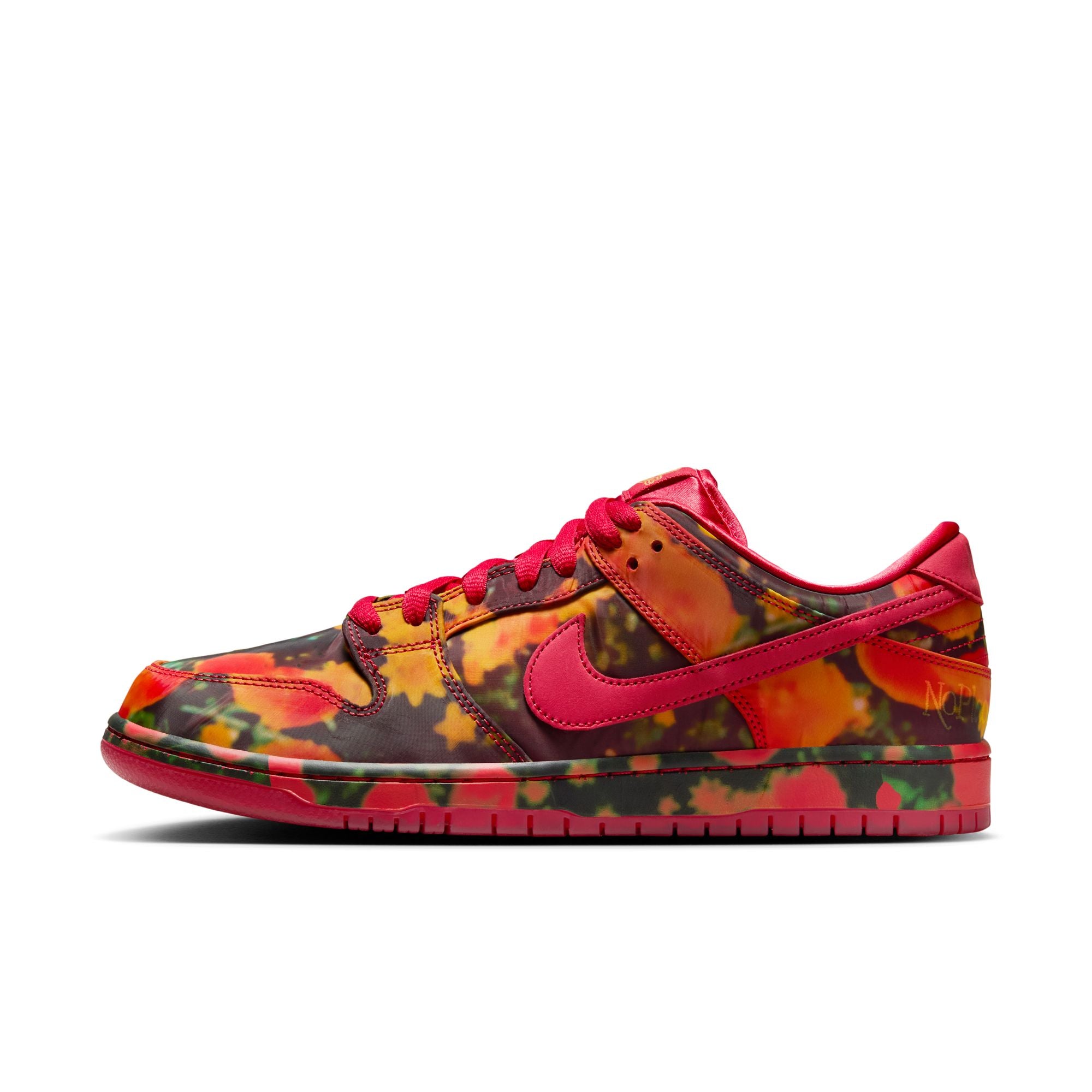 NIKE SB DUNK LOW PRO QS - GYM RED/UNIVERSITY RED-MULTI-COLOR