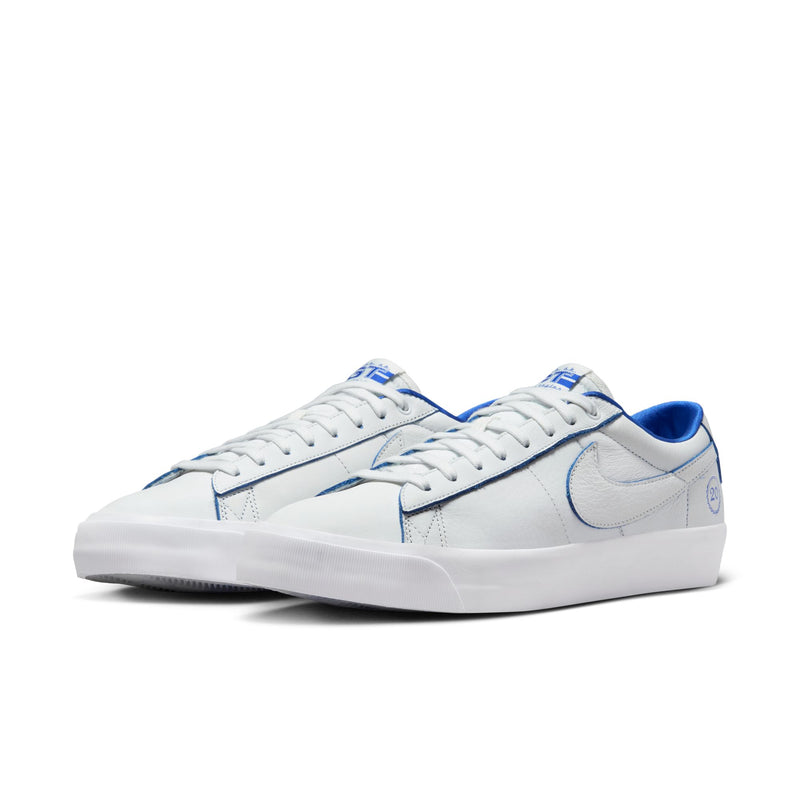 Nike SB Blazer Low Pro GT PRM - Summit White/Game Royal-Summit White