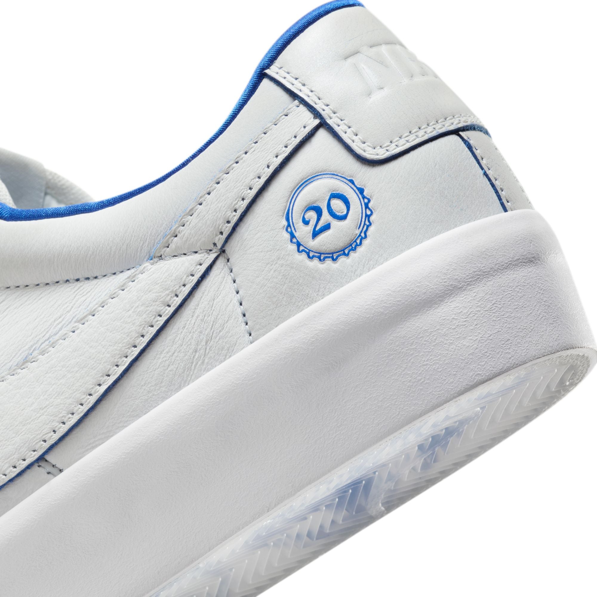 Nike SB Blazer Low Pro GT PRM - Summit White/Game Royal-Summit White