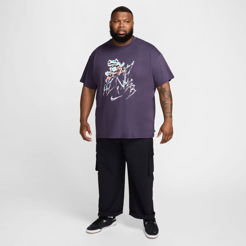 Nike SB Max90 Lazy Gawd Tee - Dark Raisin