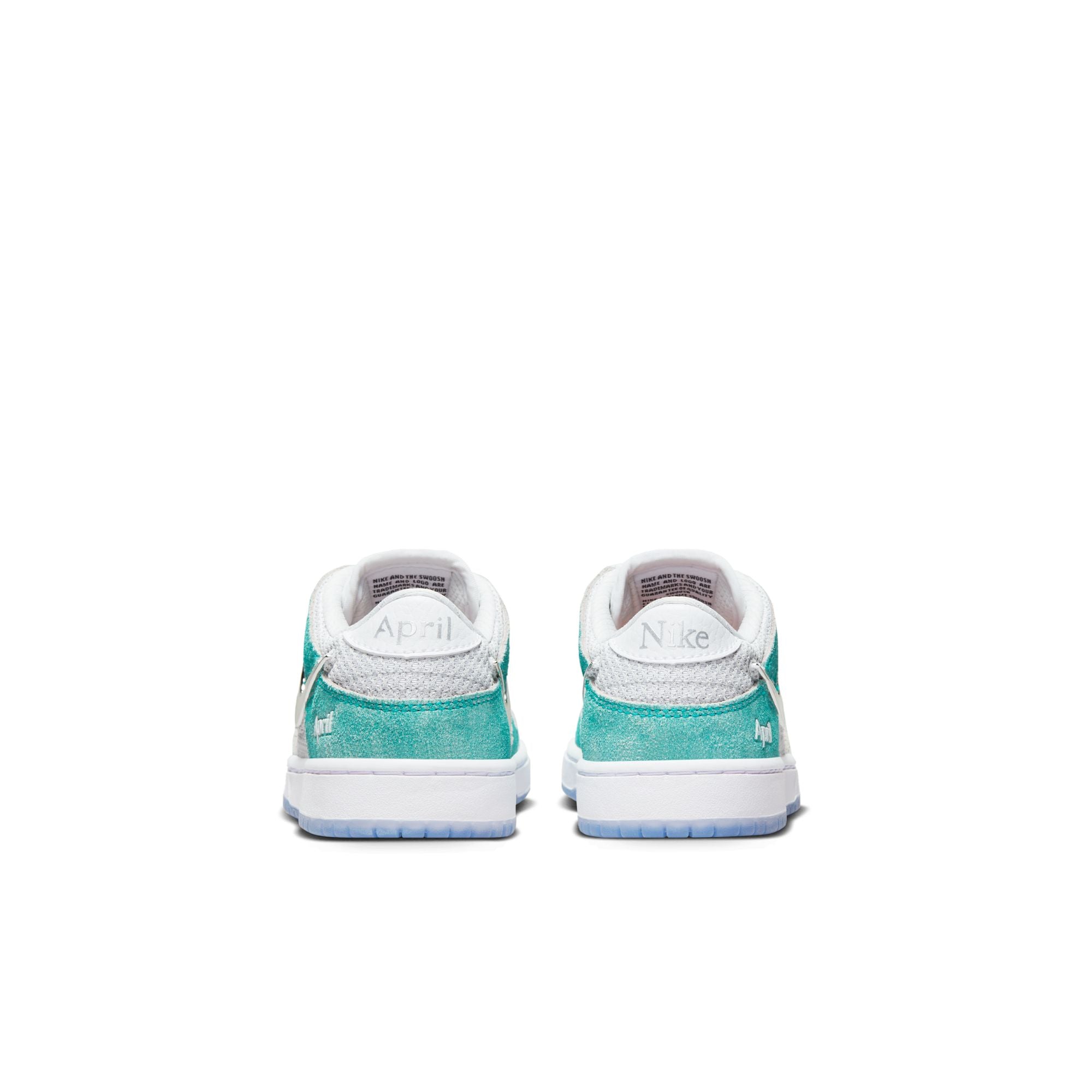 NIKE SB DUNK LOW PRO (Kids) TURBO GREEN/METALLIC SILVER-TURBO GREEN