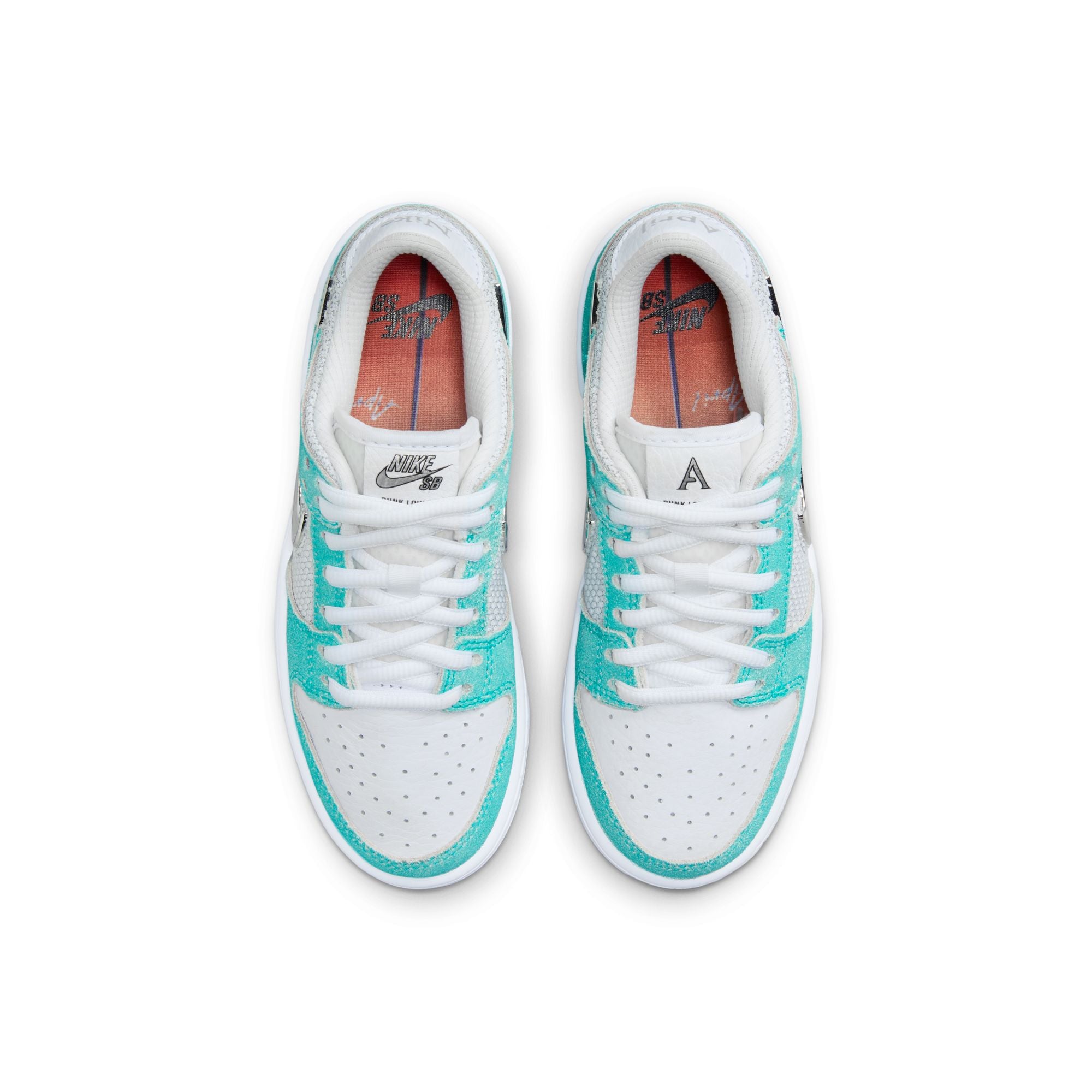 NIKE SB DUNK LOW PRO (Kids) TURBO GREEN/METALLIC SILVER-TURBO GREEN