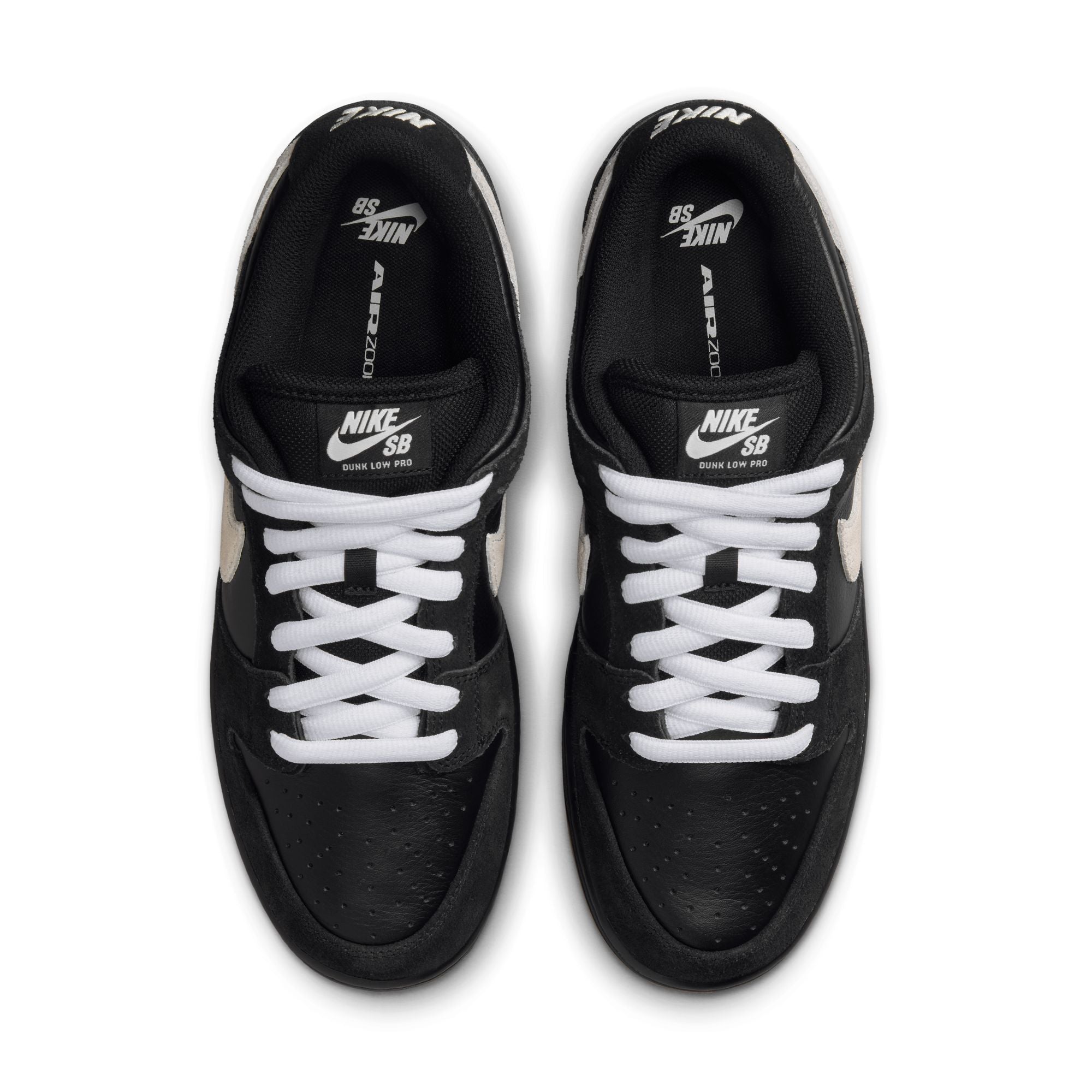 Nike SB Dunk Low Pro - BLACK/WHITE-BLACK-GUM LIGHT BROWN