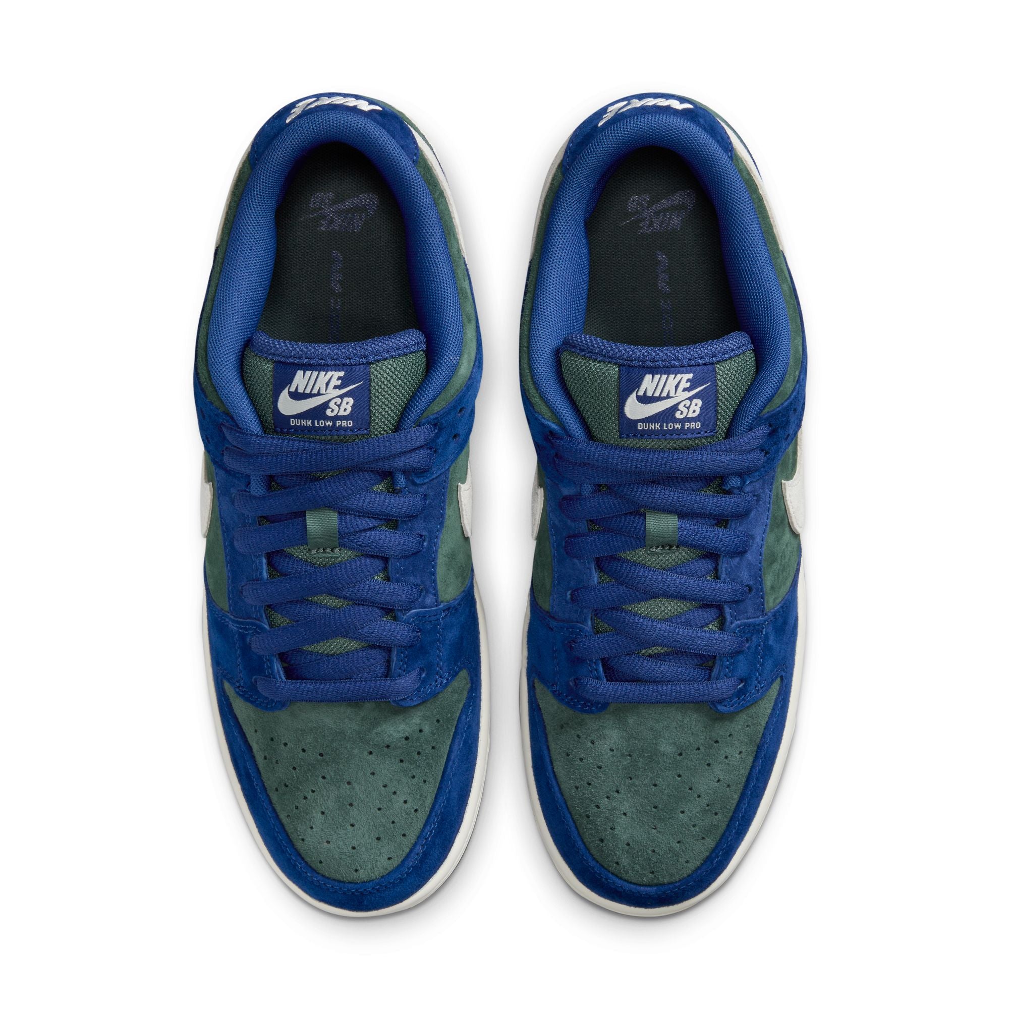 Nike SB Dunk Low Pro - Deep Royal Blue/Sail-Vintage Green