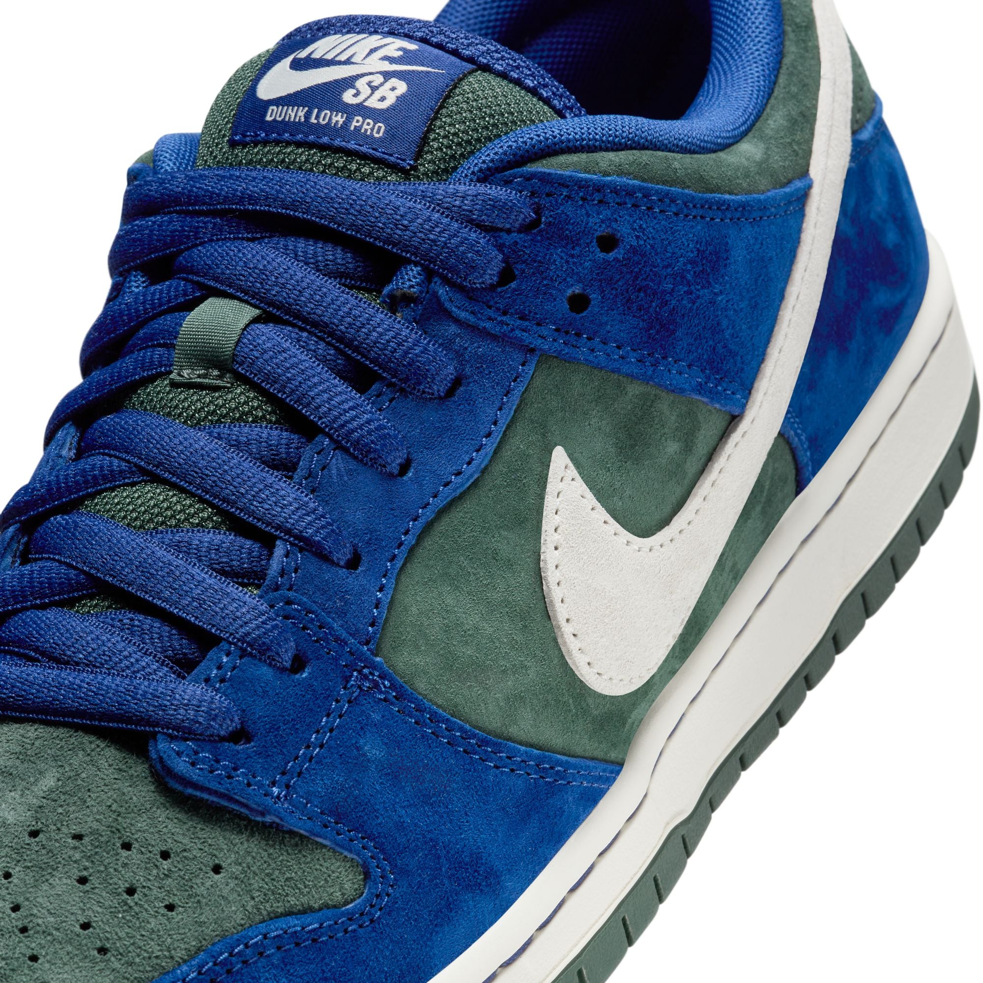 Nike SB Dunk Low Pro - Deep Royal Blue/Sail-Vintage Green