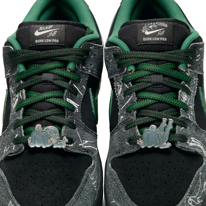 Nike SB Dunk Low x There - Black/Gorge Green-Summit White