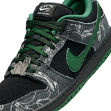 Nike SB Dunk Low x There - Black/Gorge Green-Summit White