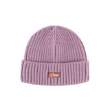 Dime Cursive Fold Beanie - Pink Lylac