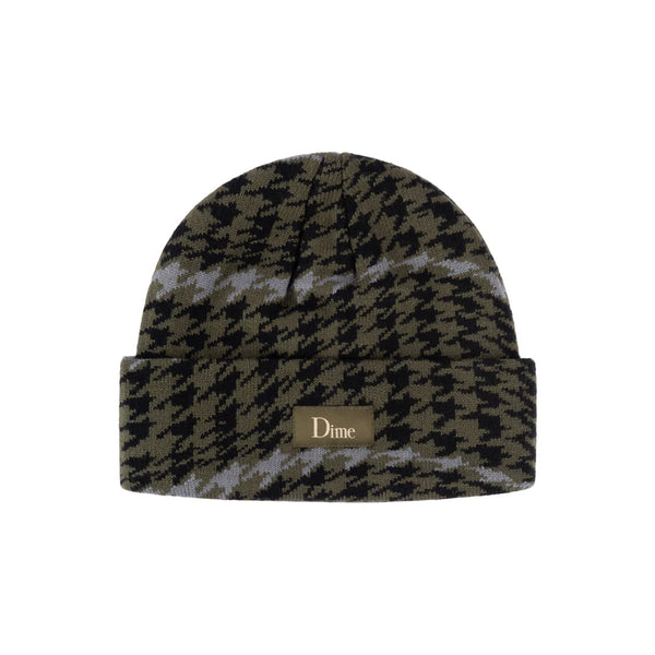 Dime Wavetooth Cuff Beanie - Army Green