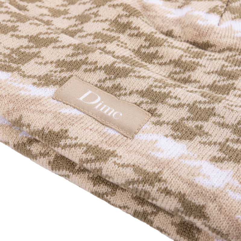 Dime Wavetooth Cuff Beanie - Tan