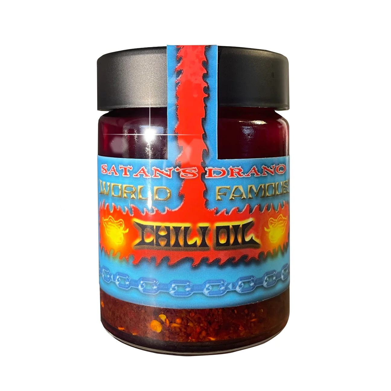 Satan's Drano Holiday Chili Oil - 4 oz.