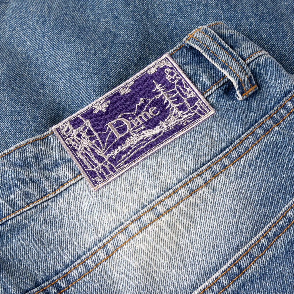 Dime Classic Baggy Denim Pants - Sandblasted Indigo