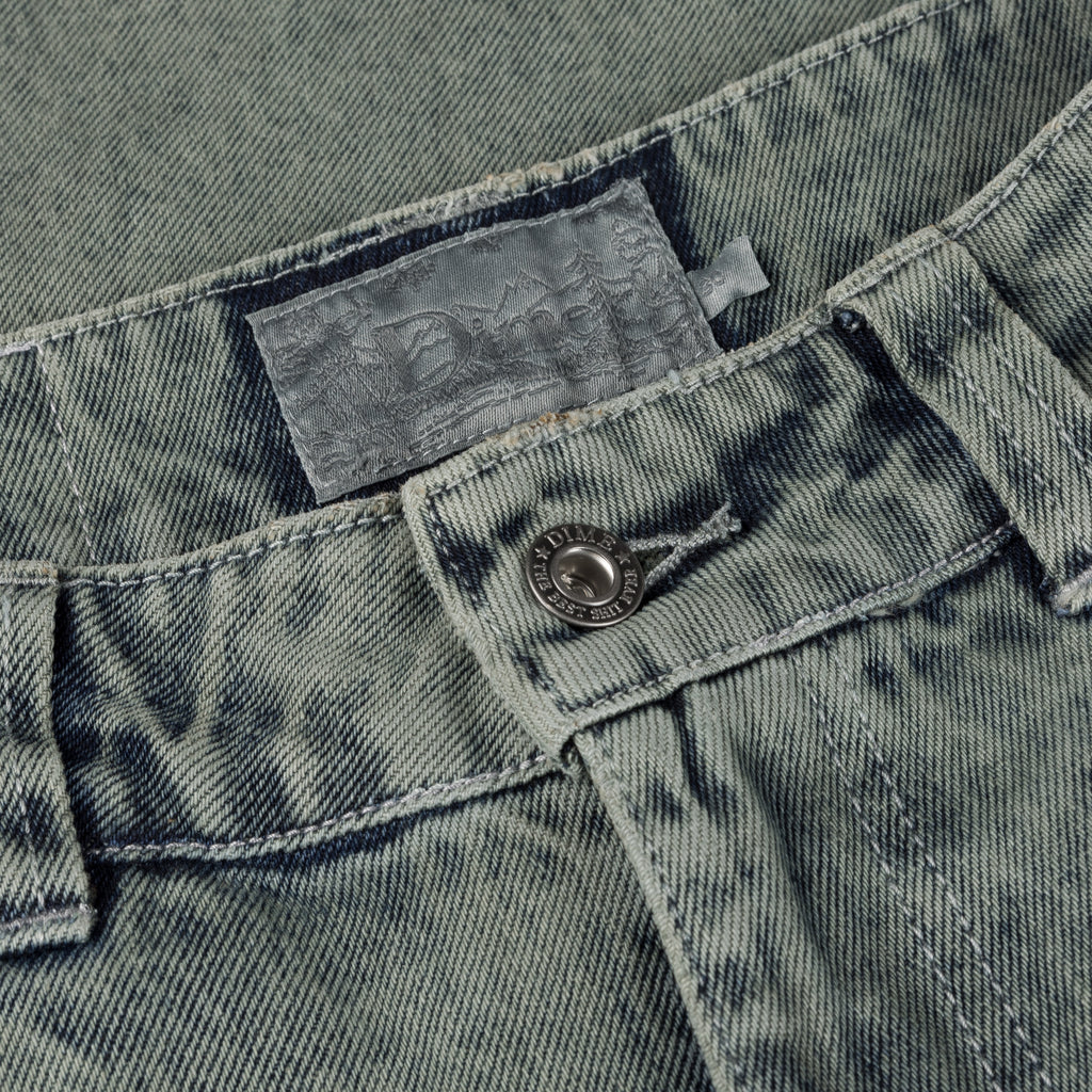 Dime Classic Relaxed Denim Pant - Overdyed Forest