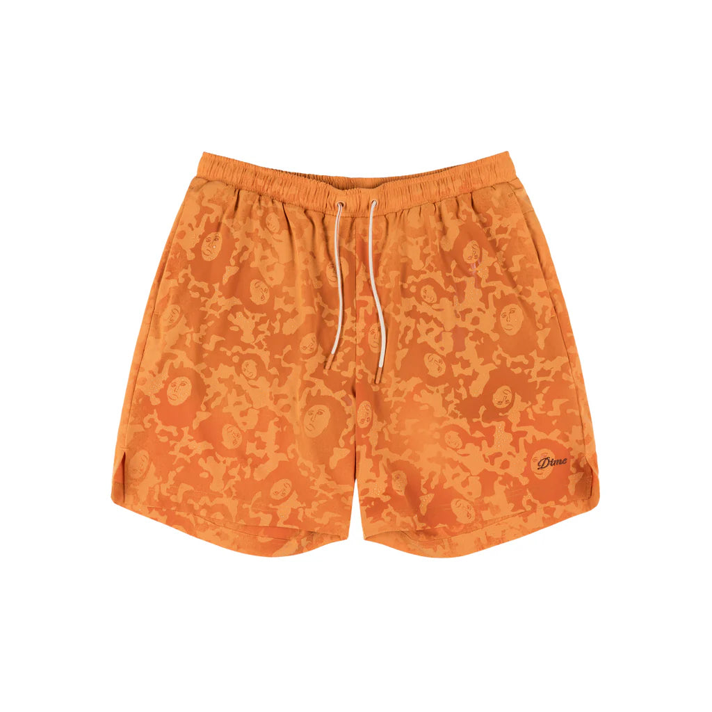 Dime Secret Swim Shorts - Orange