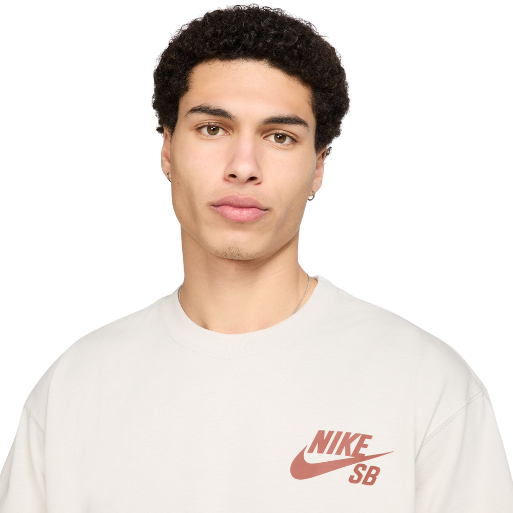 NIke SB Logo LBR t-shirt - Light Bone