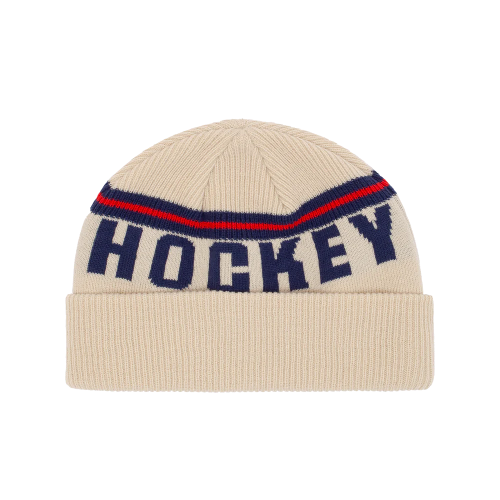 Hockey Friendly Beanie - Cream