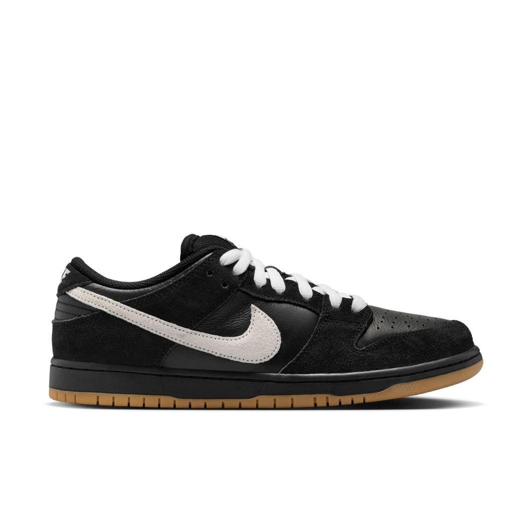 Nike SB Dunk Low Pro - BLACK/WHITE-BLACK-GUM LIGHT BROWN