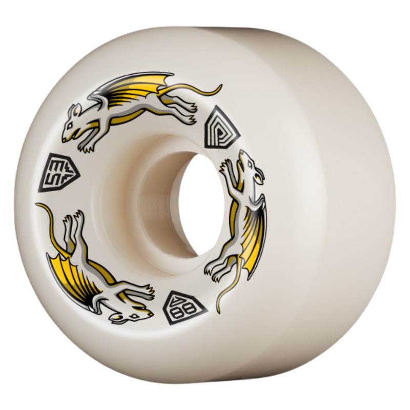 POWELL PERALTA NANO RAT DRAGON FORMULA WHEELS - 88A (53 x 33)