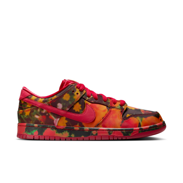 NIKE SB DUNK LOW PRO QS - GYM RED/UNIVERSITY RED-MULTI-COLOR