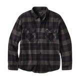 Brixton Bowery L/S Flannel - Black/Charcoal