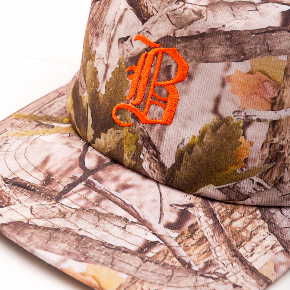 The Bunt B Script Hat - Real Tree Camo