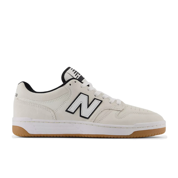 New Balance Numeric 480 - White with Black