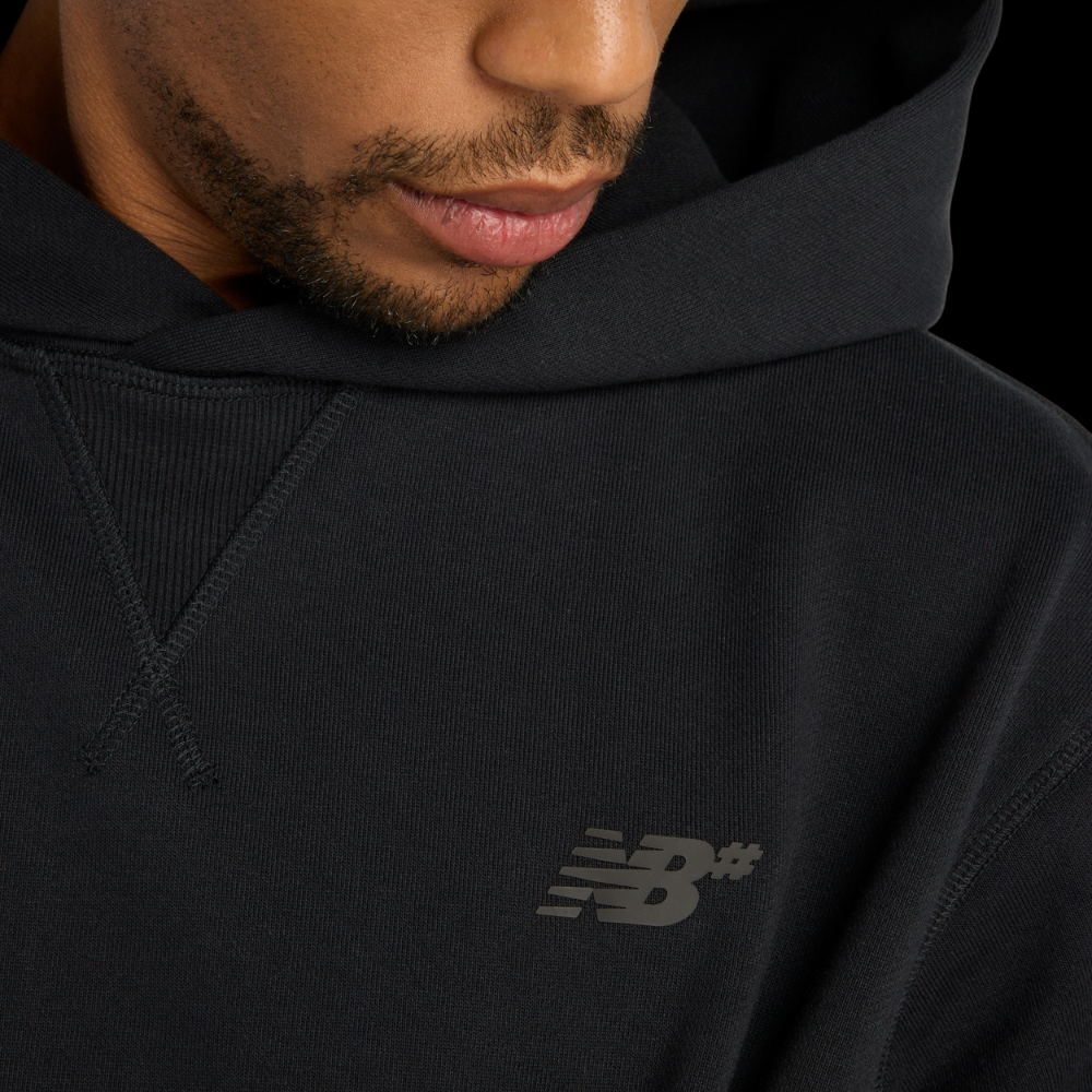 New Balance Numeric French Terry Hoodie - Black