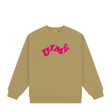 Dime College Crewneck - Oak