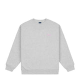 Dime Classic Small Logo Crewneck - Heather Grey