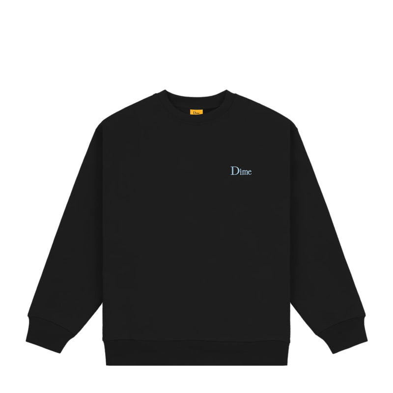 Dime Classic Logo Crewneck - Black