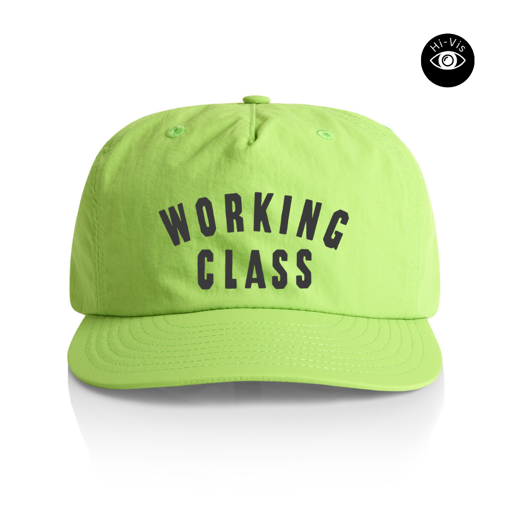 Working Class Champ Surf Cap - Lime/Reflective