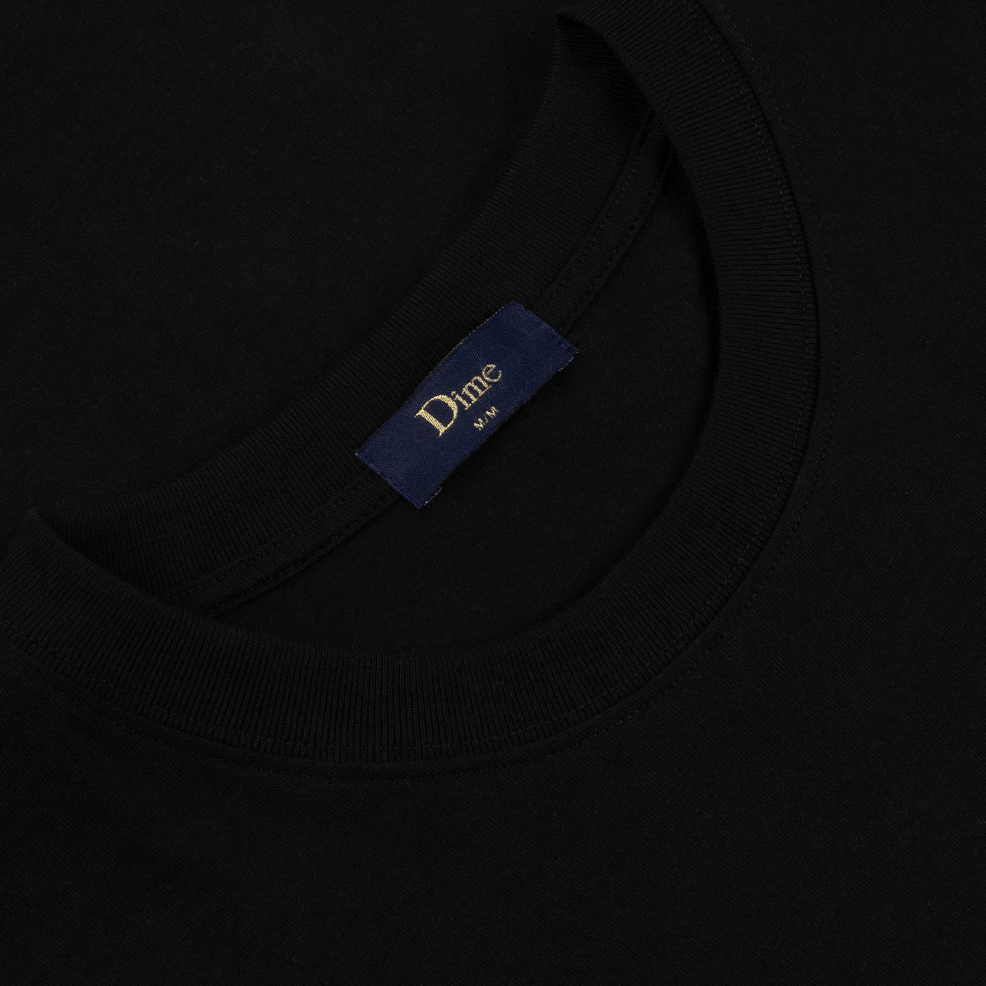 Dime Classic Small Logo T-Shirt - Black