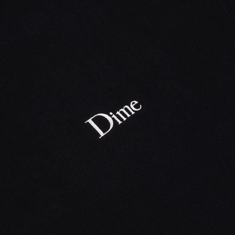 Dime Classic Small Logo Hoodie - Black