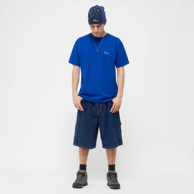 Dime Classic Small Logo T-shirt -Navy Blue