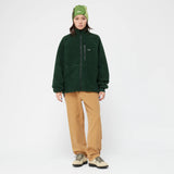 Dime Polar Fleece Sherpa Zip - Forest