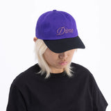 Dime Cursive Low Pro Cap - Purple/Black