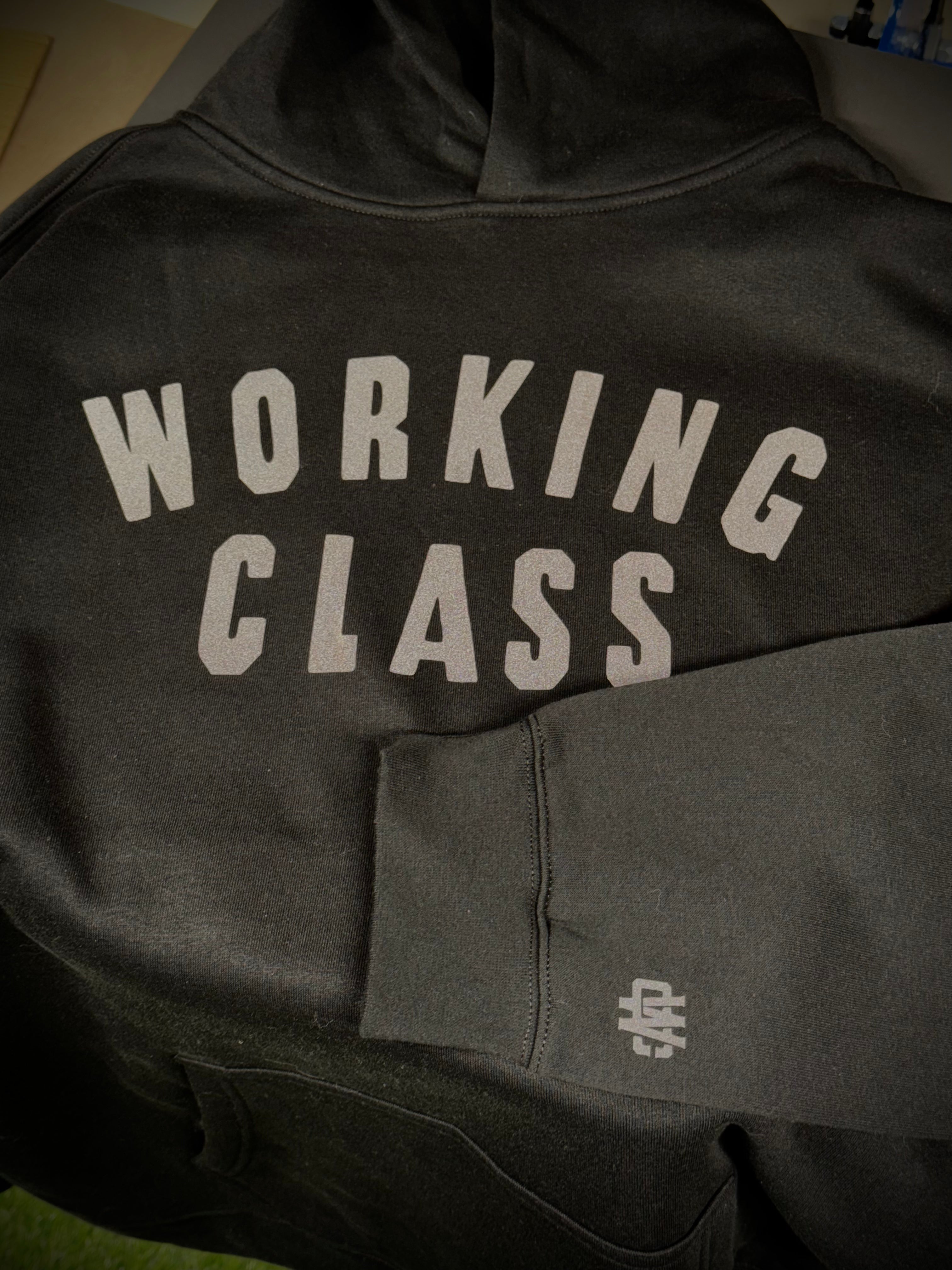 Working Class Champ Relax Hoodie - Black/Reflective