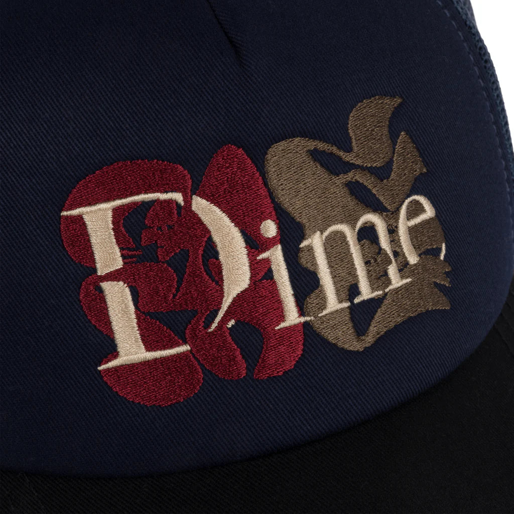 Dime Classic Duo Trucker Cap - Navy