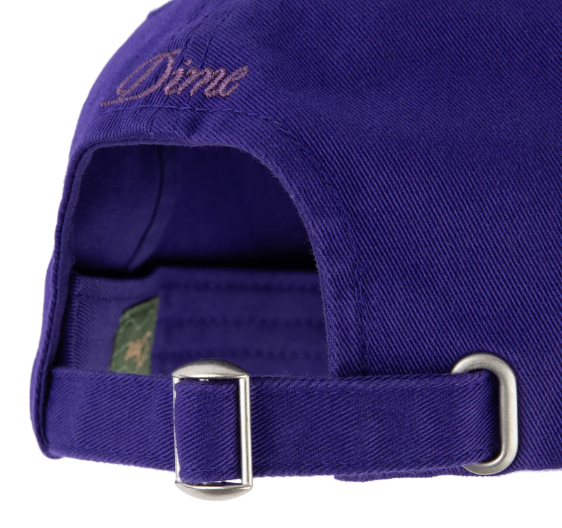 Dime Cursive Low Pro Cap - Purple/Black