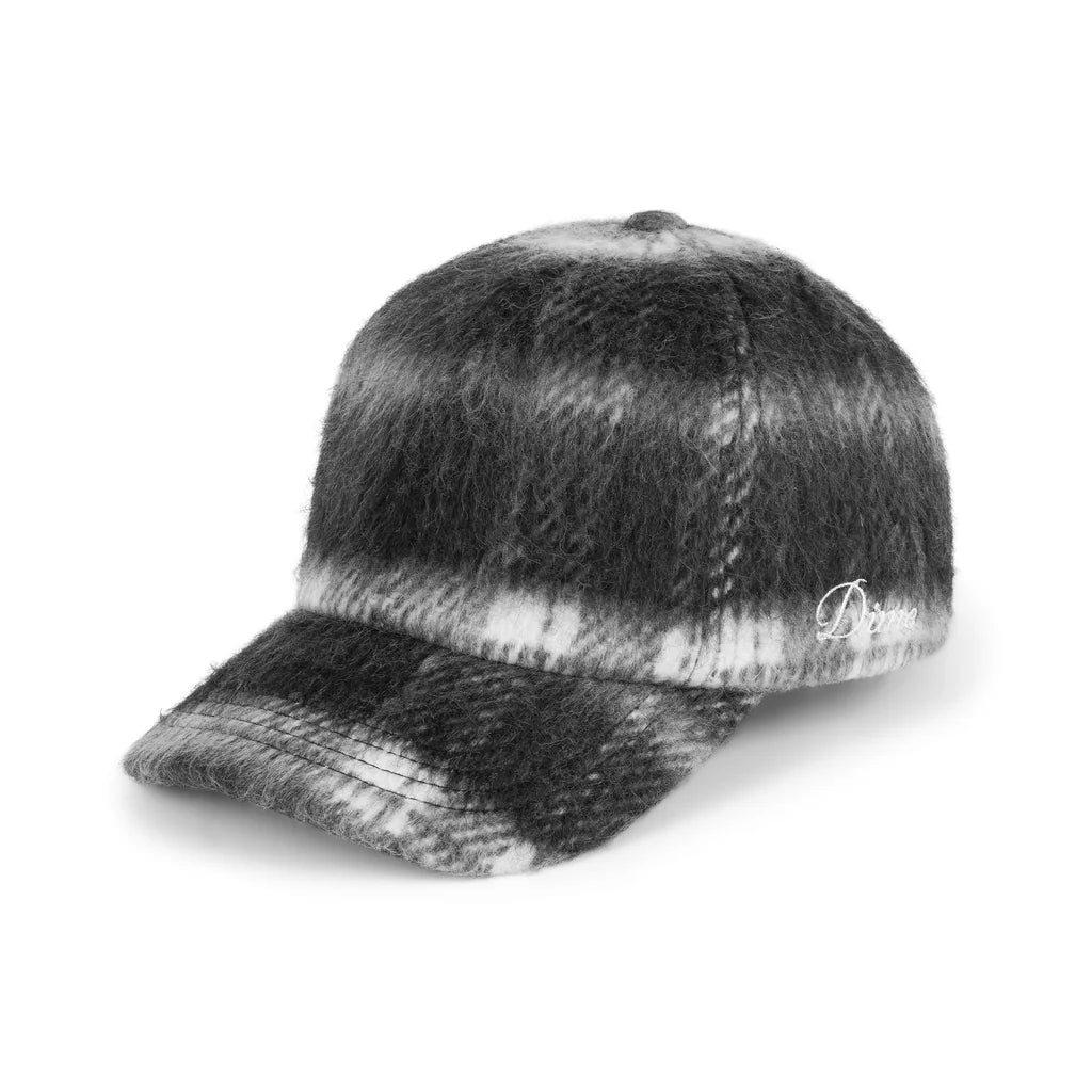 Dime Shaggy Low Pro Cap - Black Plaid