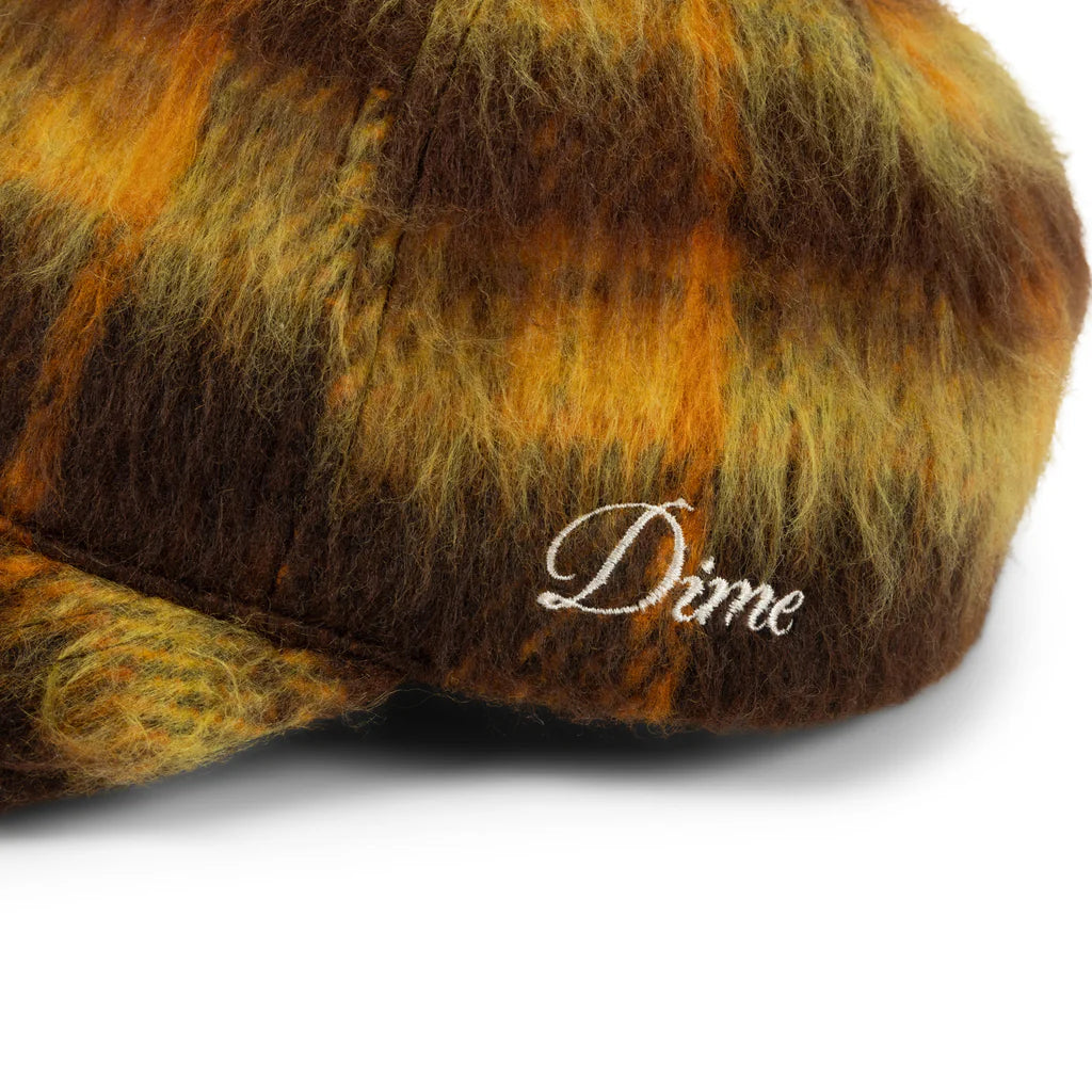 Dime Shaggy Low Pro Cap - Yellow Plaid