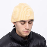 Dime Cursive Fold Beanie - Sand