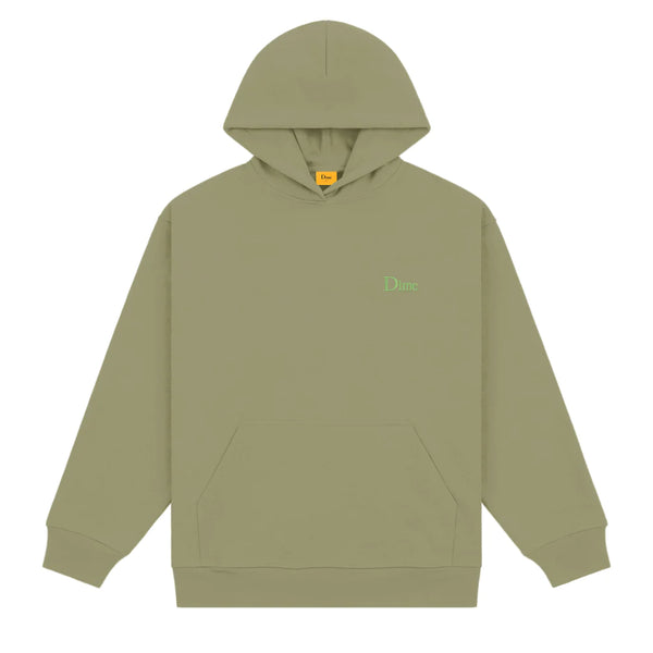 Dime Classic Small Logo Hoodie - Army Green – Working Class