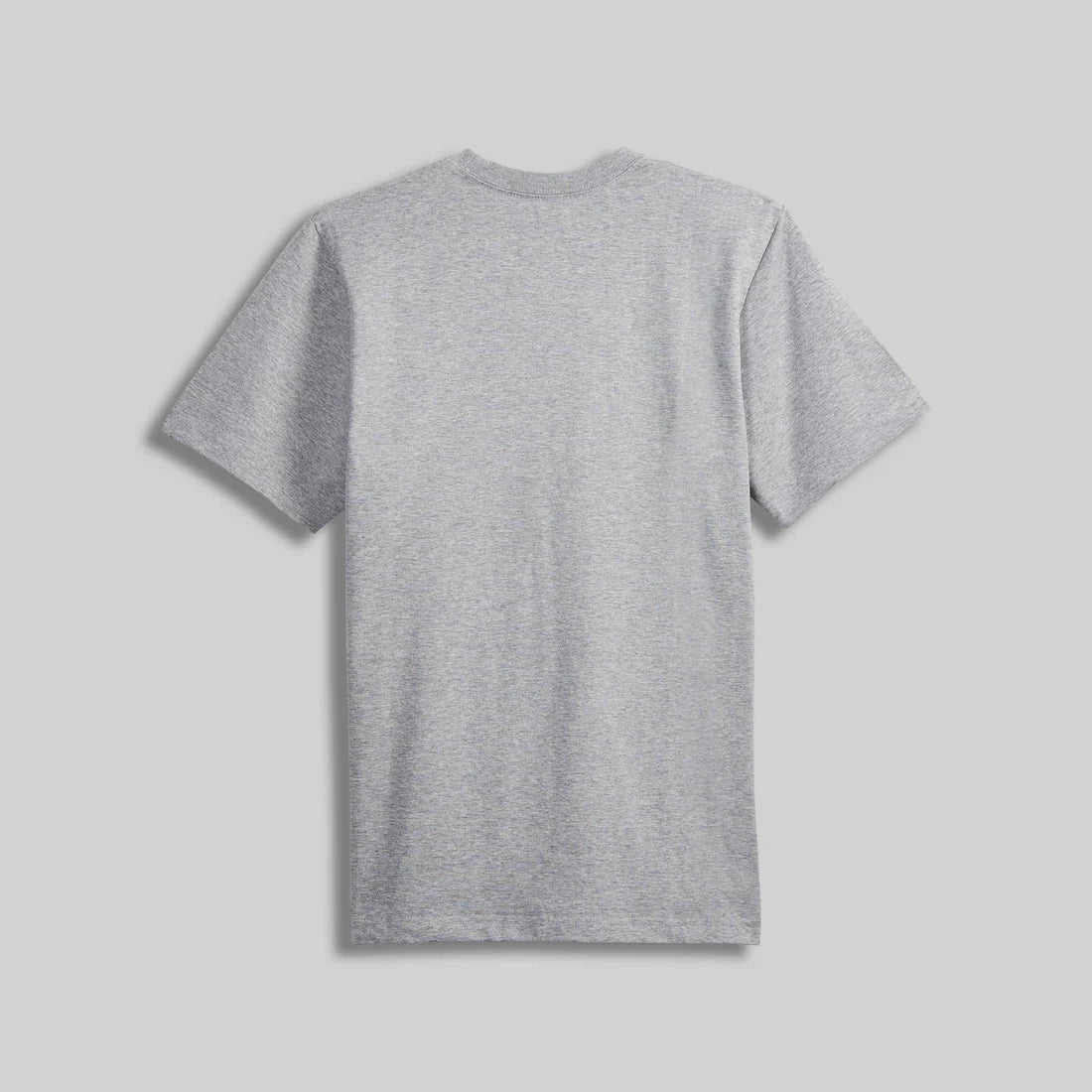 Working Class Monogram Embroidery Tee - Heather Grey/White Gold