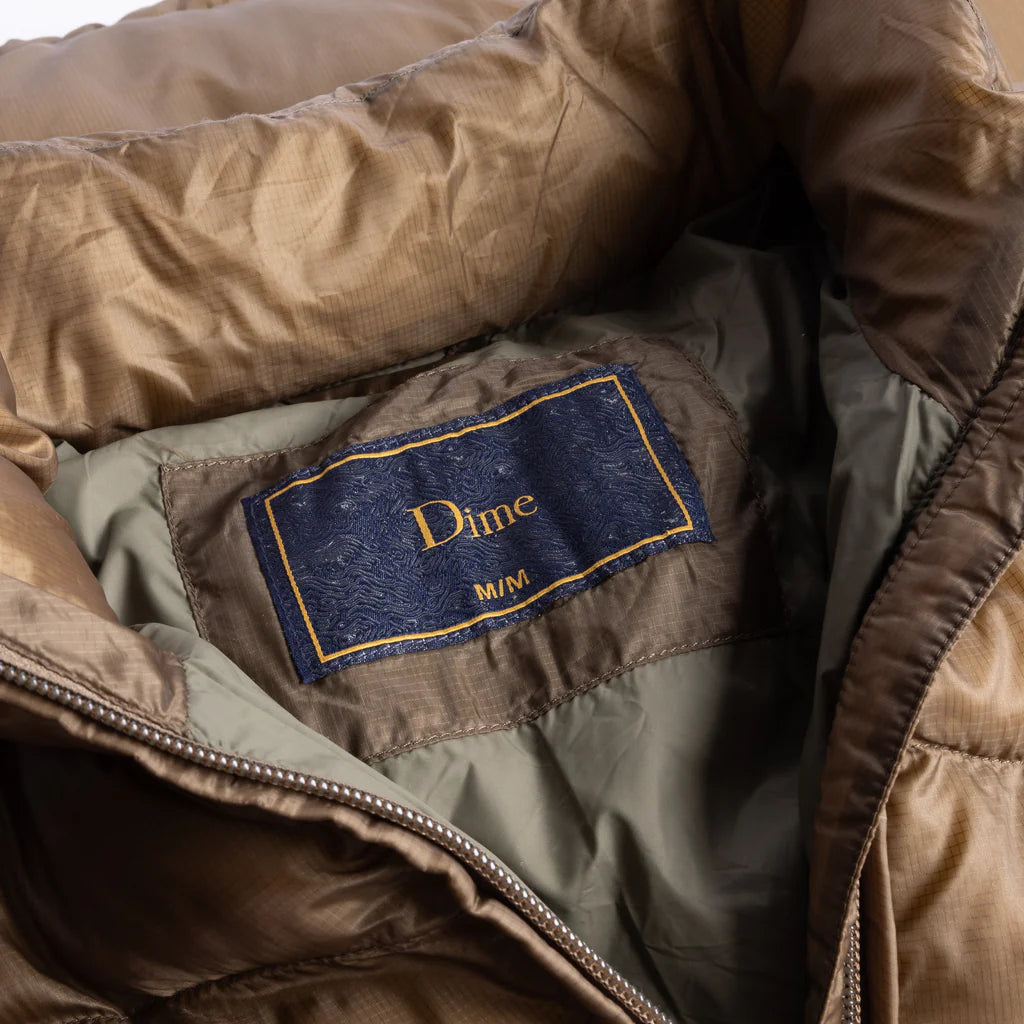 Dime Classic Ripstop Puffer - Gold