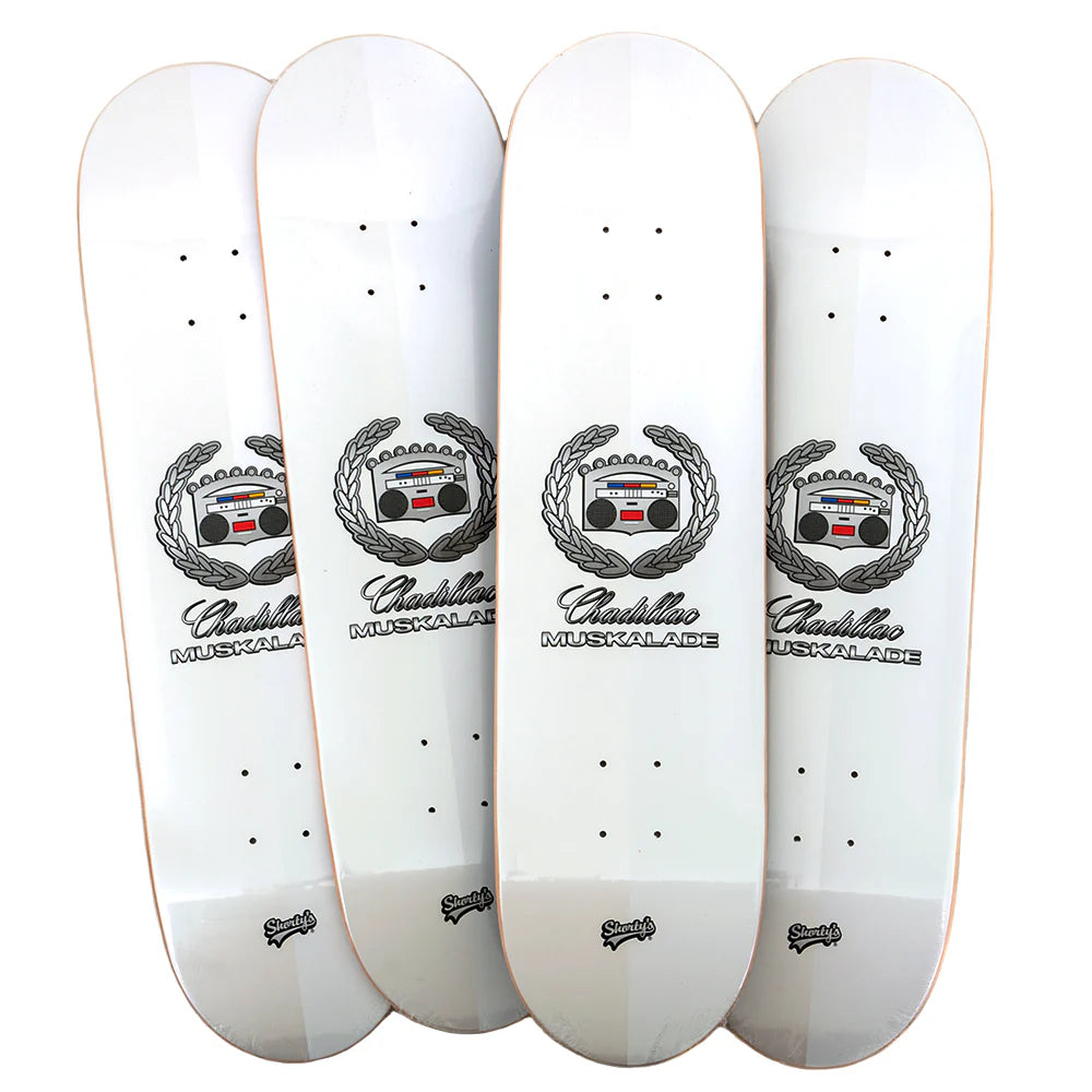 Shorty's Muskalade White LIMITED Re-issue 8.125" Deck