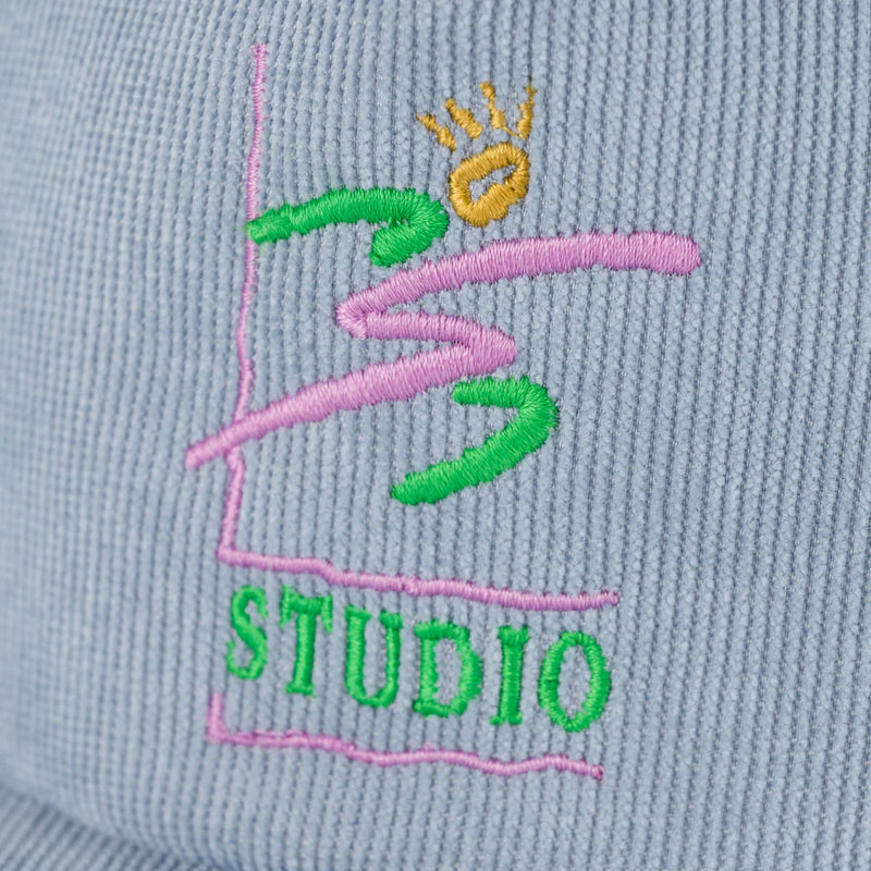 Studio Sun Run - Corduroy Hat - Cool Blue