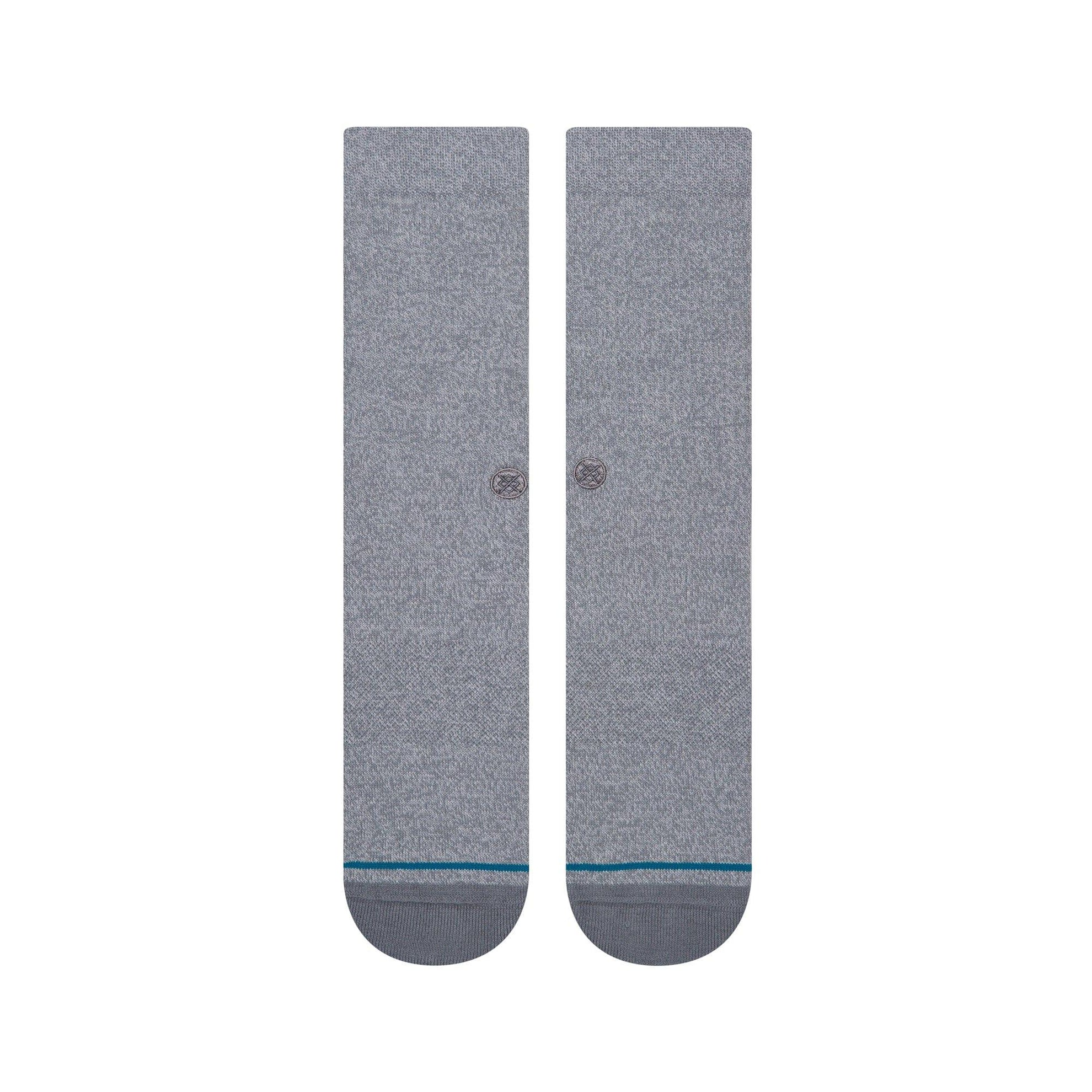 Stance Icon Crew Socks - Grey Heather